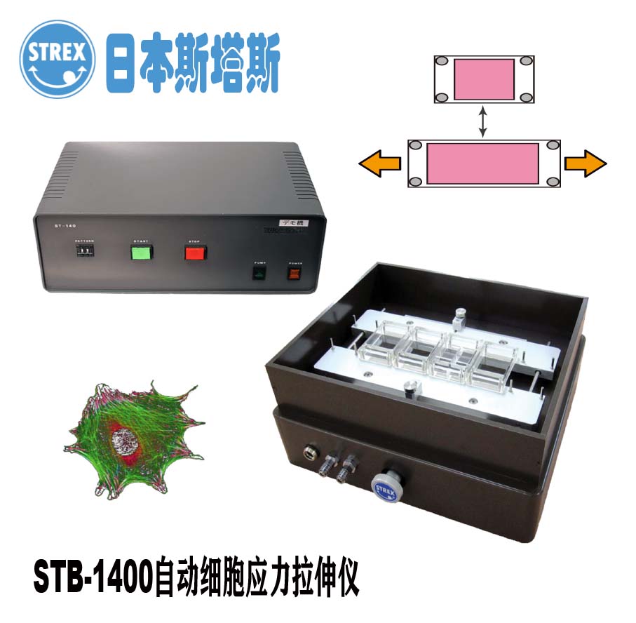 日本STREX自动细胞应力拉伸仪STB-1400